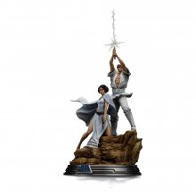 Star Wars Deluxe Art Scale Socha 1/10 Luke and Leia 41 cm