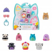 Squishmallow Squish a longs mini figurky 8-Pack Style 3 3 cm