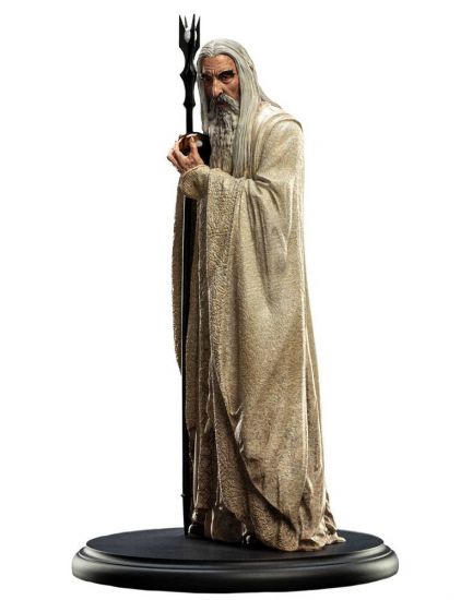 Lord of the Rings Socha Saruman The White 19 cm - Kliknutím na obrázek zavřete