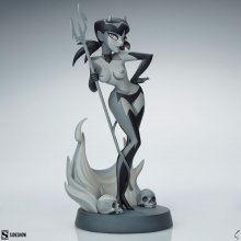 Original Artist Series Socha Devil Girl (Black and White Varian