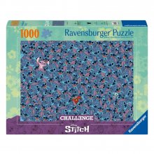 Disney skládací puzzle Challenge Stitch (1000 pieces)
