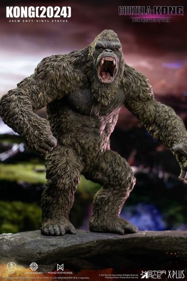 Godzilla vs. Kong: The New Empire Soft Vinyl Socha Kong 30 cm - Kliknutím na obrázek zavřete