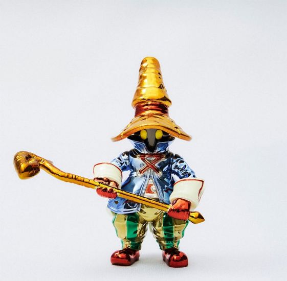 Final Fantasy IX Bright Arts Gallery Diecast mini figurka Vivi 7 - Kliknutím na obrázek zavřete