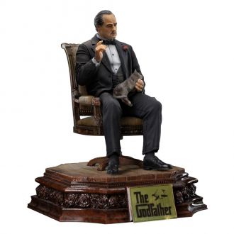 The Godfather Scale Socha 1/10 Don Vito Corelione 19 cm