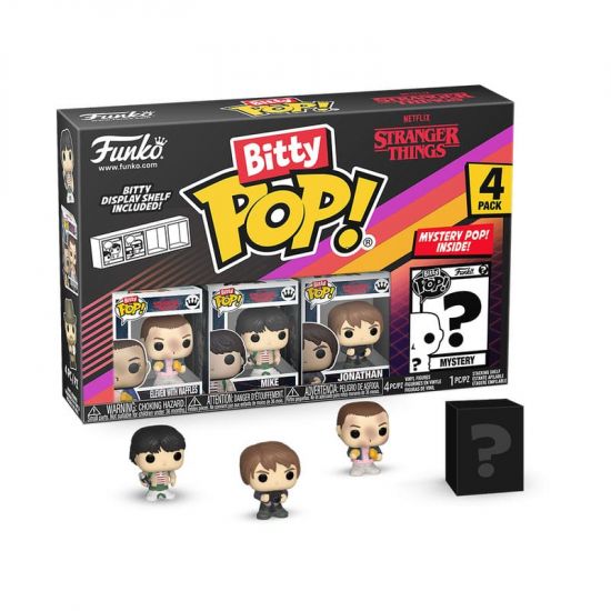 Stranger Things Bitty POP! Vinylová Figurka 4-Pack Eleven 2,5 cm - Kliknutím na obrázek zavřete