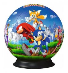 Sonic - The Hedgehog 3D Puzzle Characters Puzzle Ball (72 Pieces