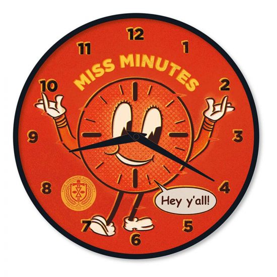 Loki Wall Clock Miss Minutes - Kliknutím na obrázek zavřete