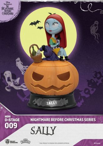 The Nightmare Before Christmas Mini Diorama Stage PVC figurka Sa