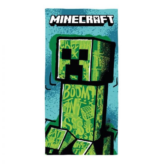 Minecraft ručník Premium Creeper 70 x 140 cm - Kliknutím na obrázek zavřete