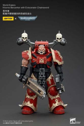 Warhammer 40k Akční figurka 1/18 World Eaters Khorne Berzerker w