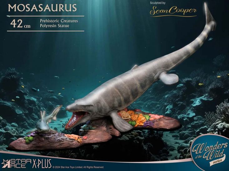 Wonders of the Wild Socha Mosasaurus (DX) 42 cm - Kliknutím na obrázek zavřete