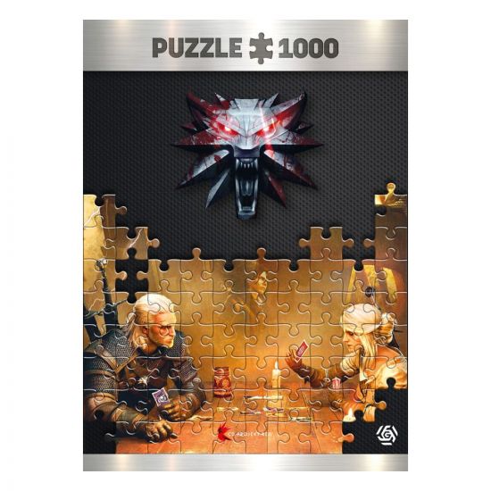 The Witcher Premium Puzzle Playing Gwent (1000 pieces) - Kliknutím na obrázek zavřete