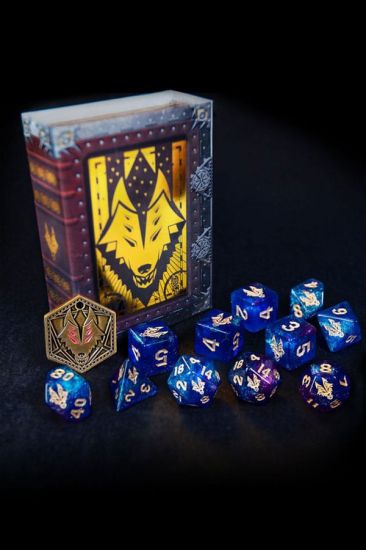 Dragon Age Dice Set Dread Wolf (11) - Kliknutím na obrázek zavřete