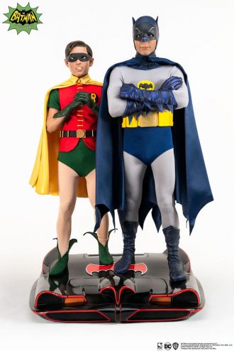 DC Comics Diorama Socha 1/4 Batman & Robin 1966 52 cm