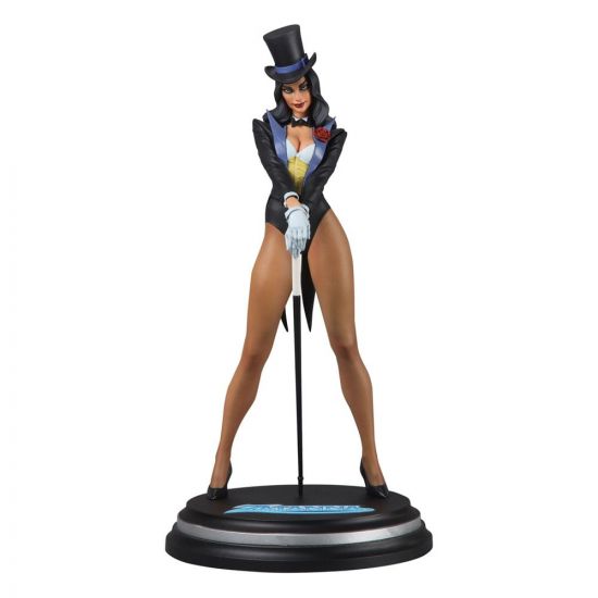 DC Direct DC Cover Girls Resin Socha Zatanna by J. Scott Campbe - Kliknutím na obrázek zavřete