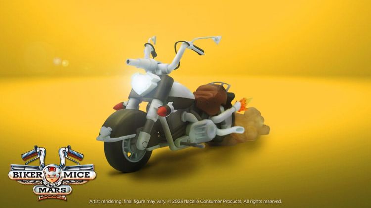 Biker Mice From Mars Vehicle Throttle's Martian Monster Bike 23 - Kliknutím na obrázek zavřete