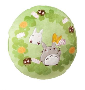 My Neighbor Totoro Polštář Totoro Clover 35 x 35 cm