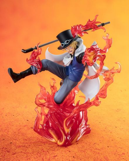 One Piece Figuarts ZERO Extra Battle PVC Socha Sabo Fire Fist R - Kliknutím na obrázek zavřete