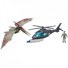 Jurský svět akční figurka Pteranadon vs. Helicopter