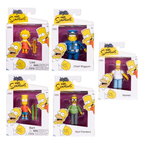 Simpsons mini figurka Wave 1 6 cm prodej v sadě (8) - Kliknutím na obrázek zavřete