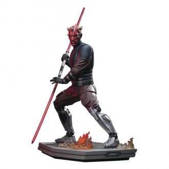 Star Wars: The Clone Wars Milestones Socha 1/6 Darth Maul Web E