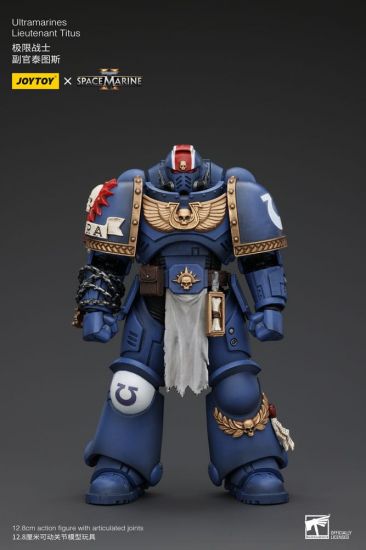 Warhammer 40k Akční figurka 1/18 Uitramarines Lieutenant Titus 1 - Kliknutím na obrázek zavřete