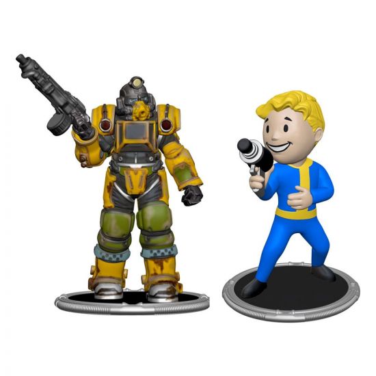 Fallout mini figurky 2-Pack Set A Excavator & Vault Boy (Gun) 7 - Kliknutím na obrázek zavřete