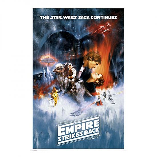 Plakát Star Wars The Empire Strikes Back 61 x 91 cm - Kliknutím na obrázek zavřete