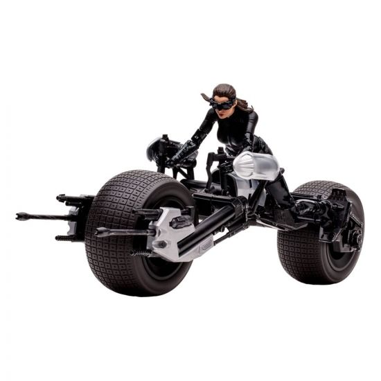 DC Multiverse Vehicle Batpod with Catwoman (The Dark Knight Rise - Kliknutím na obrázek zavřete