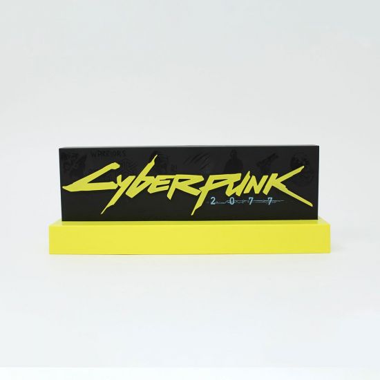 Cyberpunk 2077 LED-Light Logo 22 cm - Kliknutím na obrázek zavřete