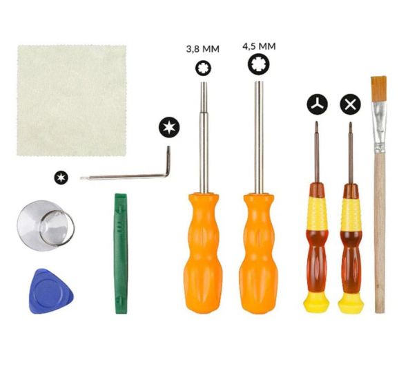 Video Game Tool Kit 14-Pack Screwdriver - Kliknutím na obrázek zavřete