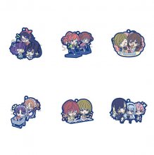 The Idolmaster Shiny Colors Rubber Charms Vol. 2 6 cm Assortment