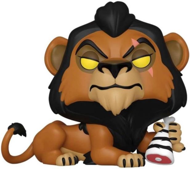 Lion King POP! Disney Vinylová Figurka Scar w/Meat 9 cm - Kliknutím na obrázek zavřete