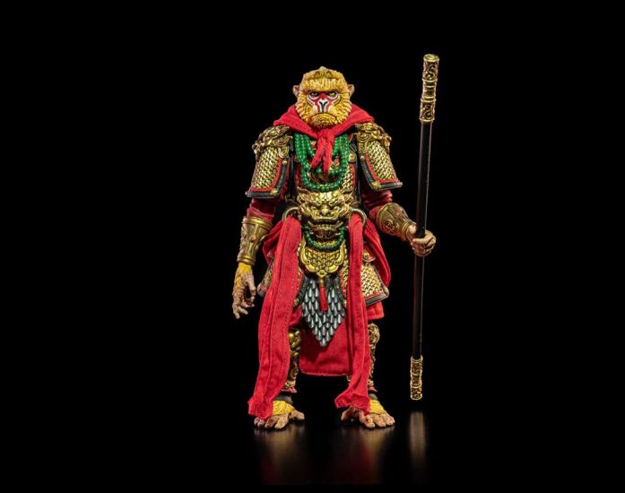 Figura Obscura Actionfigur Sun Wukong the Monkey King Golden Sag - Kliknutím na obrázek zavřete