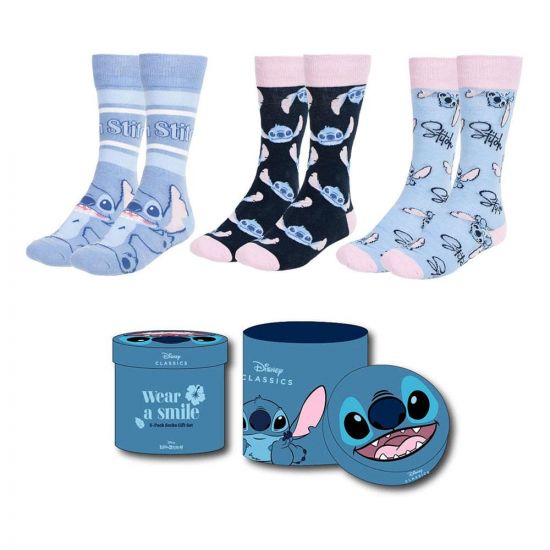 Lilo & Stitch ponožky 3-Pack 36-43 - Kliknutím na obrázek zavřete