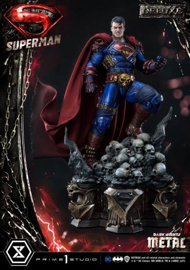 DC Comics Socha 1/3 Superman Deluxe Bonus Ver. 88 cm - Kliknutím na obrázek zavřete