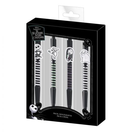 The Nightmare before Christmas ball pen 4-Pack character - Kliknutím na obrázek zavřete