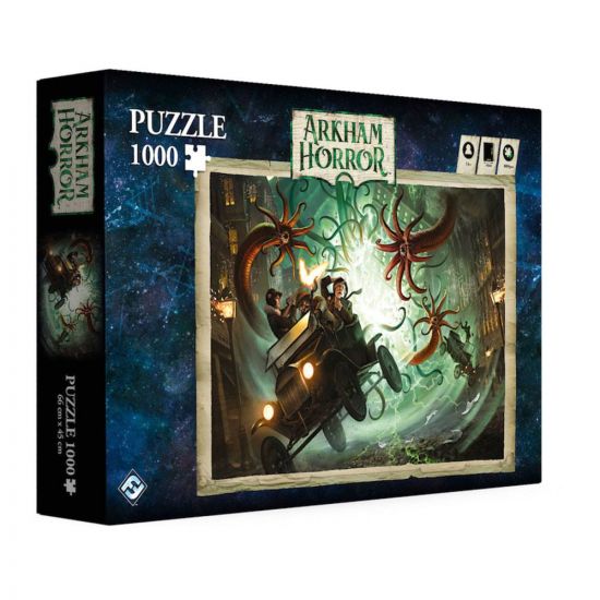 Arkham Horror skládací puzzle Poster (1000 pieces) - Kliknutím na obrázek zavřete