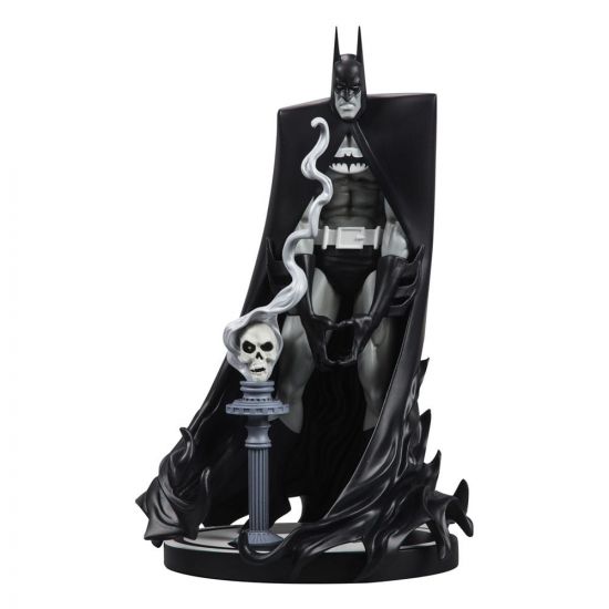 DC Direct Resin Socha 1/10 Batman Black & White by Bill Sienkie - Kliknutím na obrázek zavřete