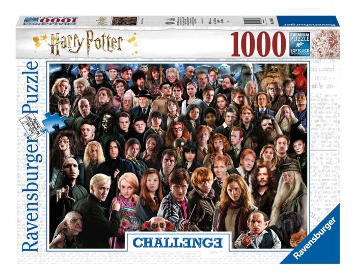 Harry Potter Challenge skládací puzzle Cast (1000 pieces) - Kliknutím na obrázek zavřete