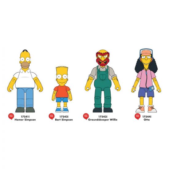 Simpsons mini figurka Wave 1 13 cm prodej v sadě (6) - Kliknutím na obrázek zavřete