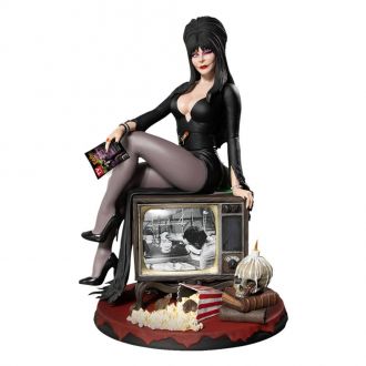 Elvira Mistress of the Dark Static-6 PVC Socha 1/6 Elvira 42 cm