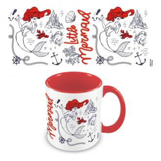 Disney Hrnek Little Mermaid Red