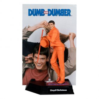 Dumb and Dumber Movie Maniacs PVC Socha Lloyd Christmas (Gold L