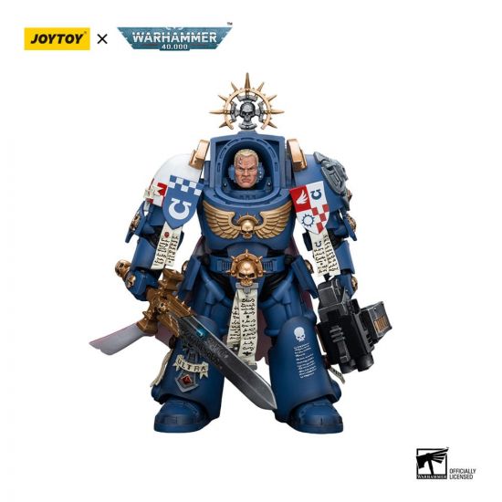 Warhammer 40k Akční figurka 1/18 Ultramarines Terminator Captain - Kliknutím na obrázek zavřete