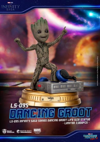 Guardians of the Galaxy 2 Life-Size Socha Dancing Groot heo EU - Kliknutím na obrázek zavřete