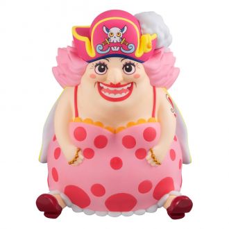 One Piece Look Up PVC Socha Big Mom 11 cm