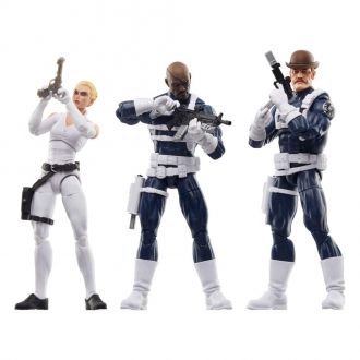 Captain America Marvel Legends Akční figurka 3-Pack S.H.I.E.L.D.