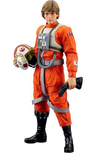 Star Wars ARTFX+ Socha 1/10 Luke Skywalker X-Wing Pilot 17 cm