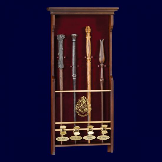 Harry Potter Four Character Wand Display - Kliknutím na obrázek zavřete